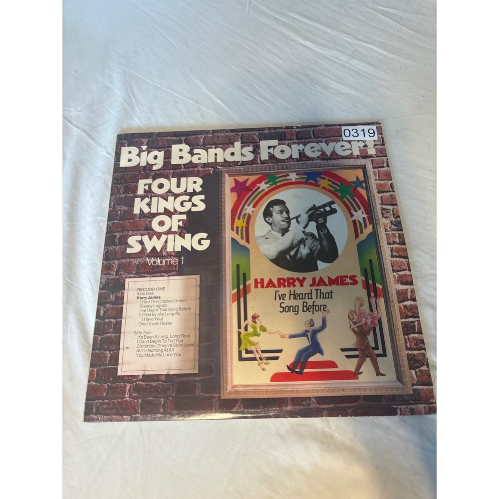 Realm Records Big Bands Forever Four Kings of Swing Vol 1‎ Vinyl 2LP Good 1977